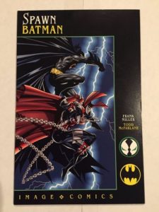 Spawn/Batman one-shot cover by Frank Miller and Todd McFarlane