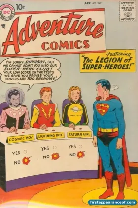 Legion of Super-Heroes cover