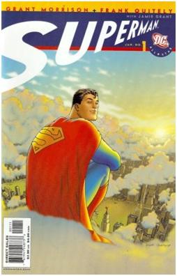 All-Star Superman #1 cover by Frank Quitely