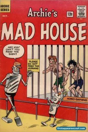 Archie's Mad House #22 (1962). Sabrina Spellman debuts in a back-up feature.