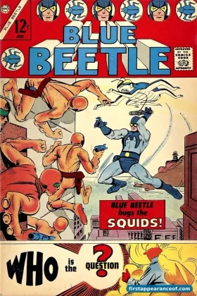Blue Beetle #1 (1967), the Charlton Comics issue whose backup feature introduces the Question.