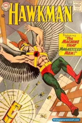 Hawkman #4 (1964), the issue that introduces Zatanna as she begins the search for her missing father, Zatara.