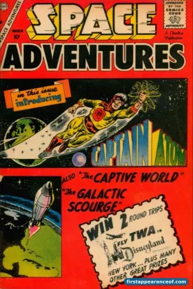 Space Adventures #33 (1960), the Charlton Comics issue that introduces Captain Atom.