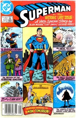 Superman #423 cover, Whatever Happened to the Man of Tomorrow