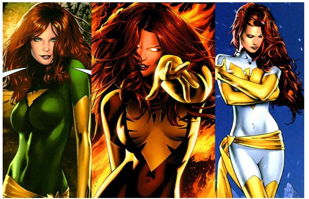 jean grey from the marvel comics
