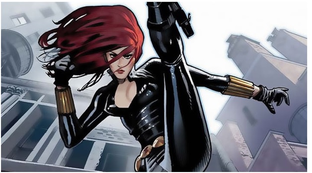 the black widow from marvel comics