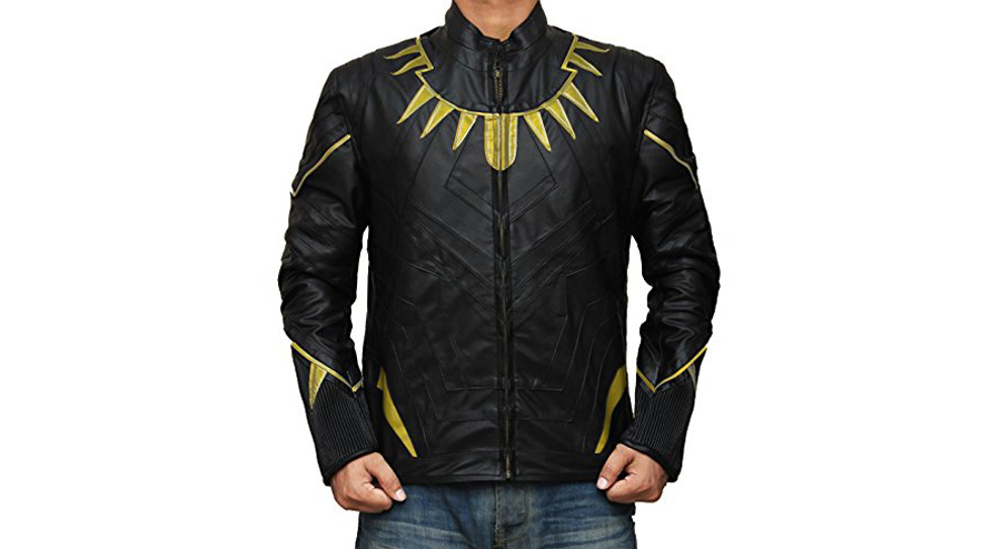 BlingSoul Chadwick Boseman Black Panther Costume Suit Jacket