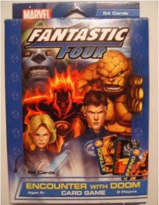 fantastic four encounter with doom card game image